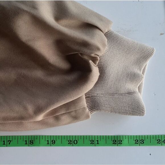 Vintage 1994 Cutting Horse Futurity Augusta Ga Bomber Style Jacket Sìze L Tan - Picture 8 of 10